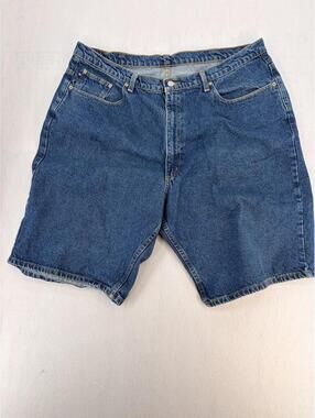 RLE Polo Jeans Company Denim Shorts Size 40 Blue Classic Relaxed Fit